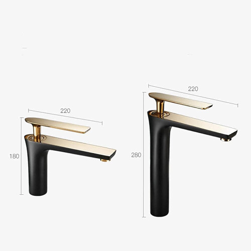 Brass Kitchen Faucet Adapter, SingleHandle Hot And Cold, Deck Mount For Bathroom Sink, Small 1
