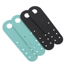 Roller Skate Toe Caps 2 Pairs Portable WearResistant Guards For Ice Skates Protective Covers Black Green For Men Women