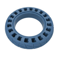 Electric Scooter Tire 10 Inch Shock Absorbing Dual Honeycomb Rubber Blue