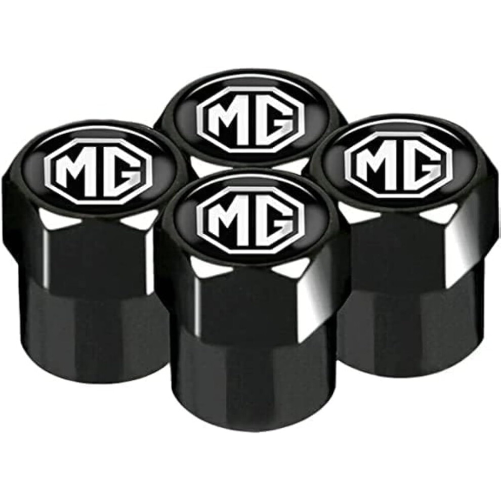 Tire Valve Stem Caps, 4Piece Pack, Anodized Aluminium, Corrosionresistant, Mg Compatible 9382693125279