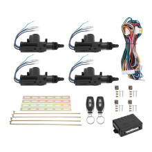 Advanced 12V Keyless Entry System with LED Indicator & Dual Remotes