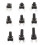 200 Pcs Tactile Push Button Switch 6x6mm for TV Audio Computer Electronic 11