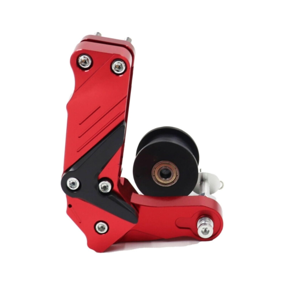 Universal Aluminum Motorcycle Chain Tensioner Roller For Automatic Adjustment And Safety Red 9187378801871