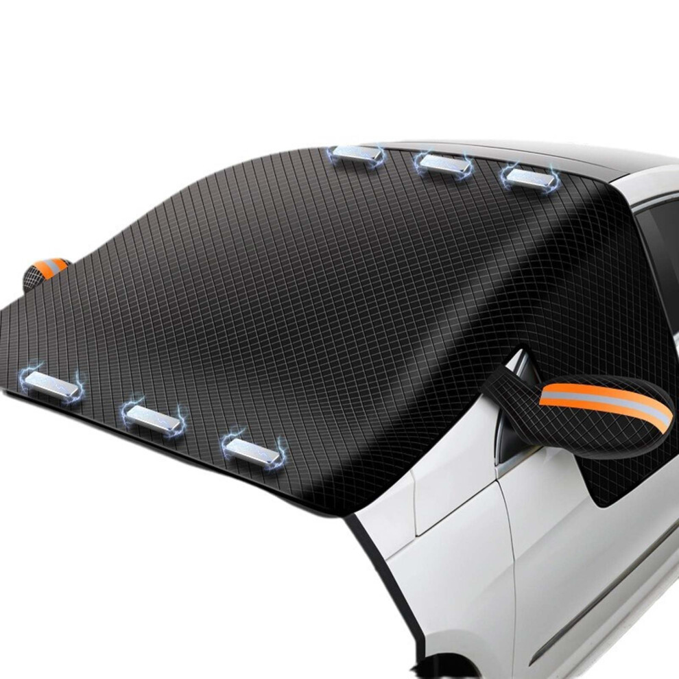 Car Windshield Snow Cover For Ford F150 F Series 20202025, Magnetic Allweather Full Coverage 9099447920553