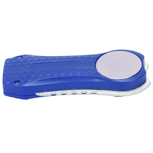 Golf Fork Divot Repair Spring Tool Pitchfork Cleaner for Putting Green Blue 1