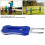 Golf Fork Divot Repair Spring Tool Pitchfork Cleaner for Putting Green Blue 7