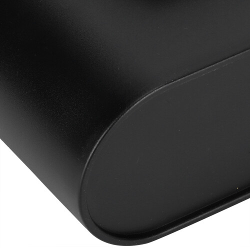 Versatile Car Trash Can with Self-Cover - Lightweight Black Waste Bin 2