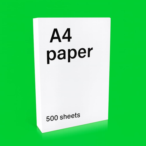 Value Plus Office Multipurpose Copier A4 Printer Paper 75gsm- 1 Ream - 500 Sheets 1