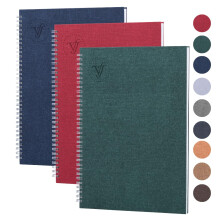 Victoria's Journals - A4 Notebook, Hardcover A4 Lined Notebook with 8mm Line Spacing,