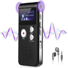 64GB Voice Recorder with Noise Reduction, 4800 Hours ZIPCIDE Dictaphone Voice Activat