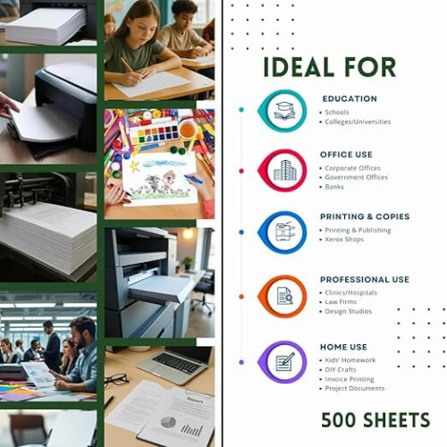 Value Plus A4 70gsm Copier Paper Multipurpose Printer Paper 5 Reams 2500 Sheets 2
