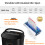 Vidateco 10 sheets paper shredder (Black, 12 sheets) 2