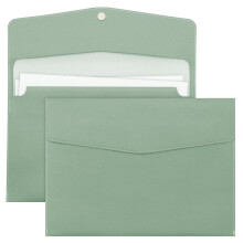 A4 Document File Folder, New Soft Leather A4 Pocket Envelope Folder Wallets,Waterproo