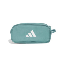 adidas Unisex Kids Pencil CASE 2, Powder Teal/White, One Size