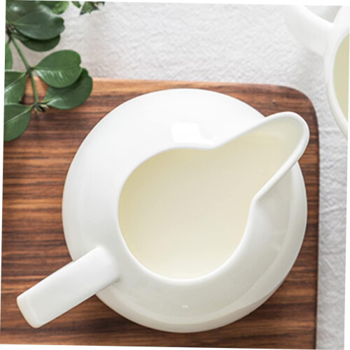 Ceramic Milk Jug For Coffee Use Small Ceramic Creamer Pitcher Milk Pot Home Kitchen 2