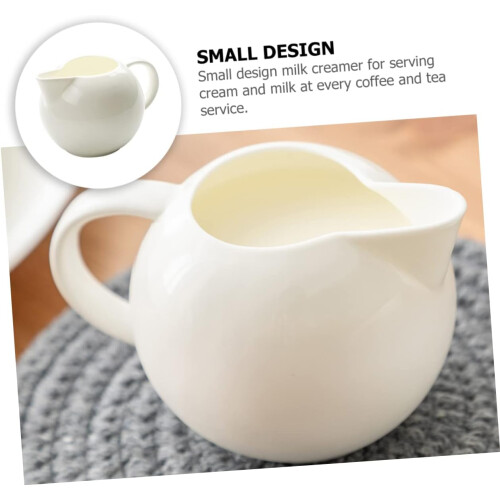 Ceramic Milk Jug For Coffee Use Small Ceramic Creamer Pitcher Milk Pot Home Kitchen 1