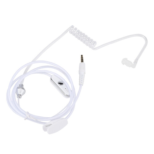 Ακουστικά δύο δρόμων με ακουστικό σωλήνα Covert Acoustic Tube, σετ ακουστικών Hands-Free για