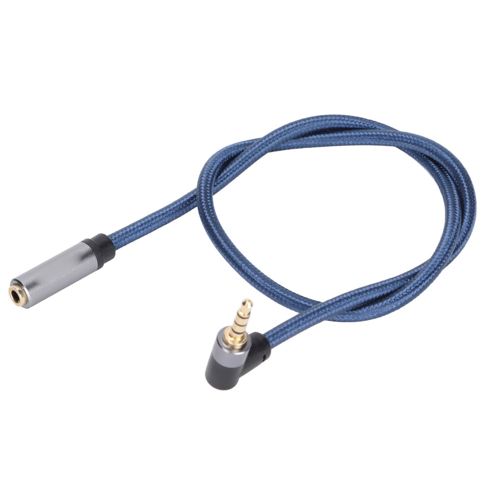 3.5Mm Stereo Audio Cable 4 Conductor With 90 Male Connector 1.5M 7891382359212