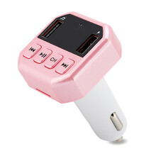 Revolutionäres Auto-Audio-Zubehör: Bluetooth-FM-Transmitter mit Freisprecheinrichtung, Bassplayer für nahtloses Musikstreaming und sicheres Fahren.