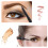 Στυλό υγρού eyeliner με διπλή κεφαλή, αδιάβροχο, ανθεκτικό στις μουτζούρες, για 5