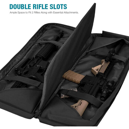 Case B600D Oxcloth 93 Cm Soft Padded Air Rifle Backpack Brown 1
