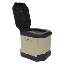 Portable Toilet for Adults, Compact Folding Potable Sanitary Camping Toilet For Travel RV Trailer Car Hiking Camping