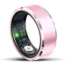 Smart Health Ring Size 8 Pink Health Monitoring Ring