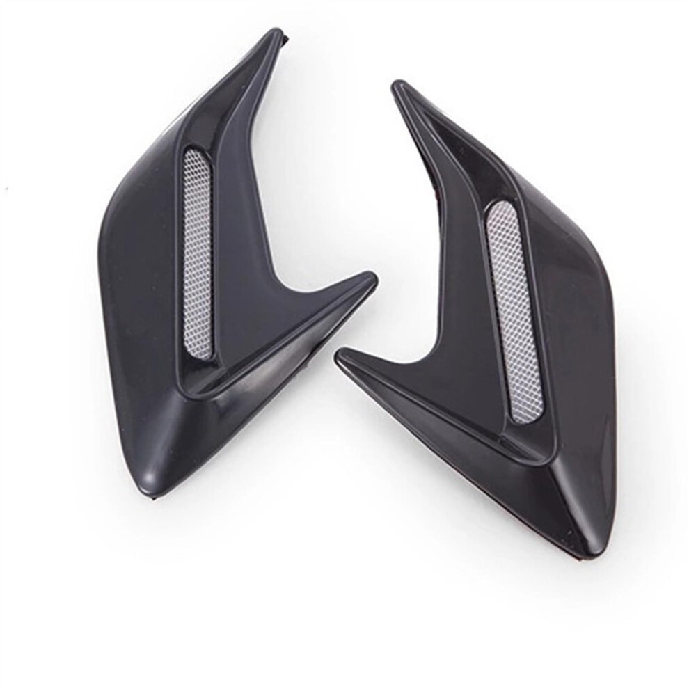 Universal Shark Gills Side Vent Trim Car Styling Accessories For Front Bumper Spoiler Black 9382693258182