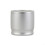 58mm Coffee Grounds Container with Lid, Durable Alloy Build, Compatible Grinder Fit, Silver 1