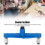 Dowel Jig Center Scriber Line Offset System for Woodworking, ABS+Iron 7