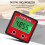 Digital LCD Inclinometer Protractor 90 Angle Finder Magnet Compact 77g 4