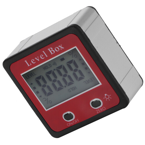 Digital LCD Inclinometer Protractor 90 Angle Finder Magnet Compact 77g 1