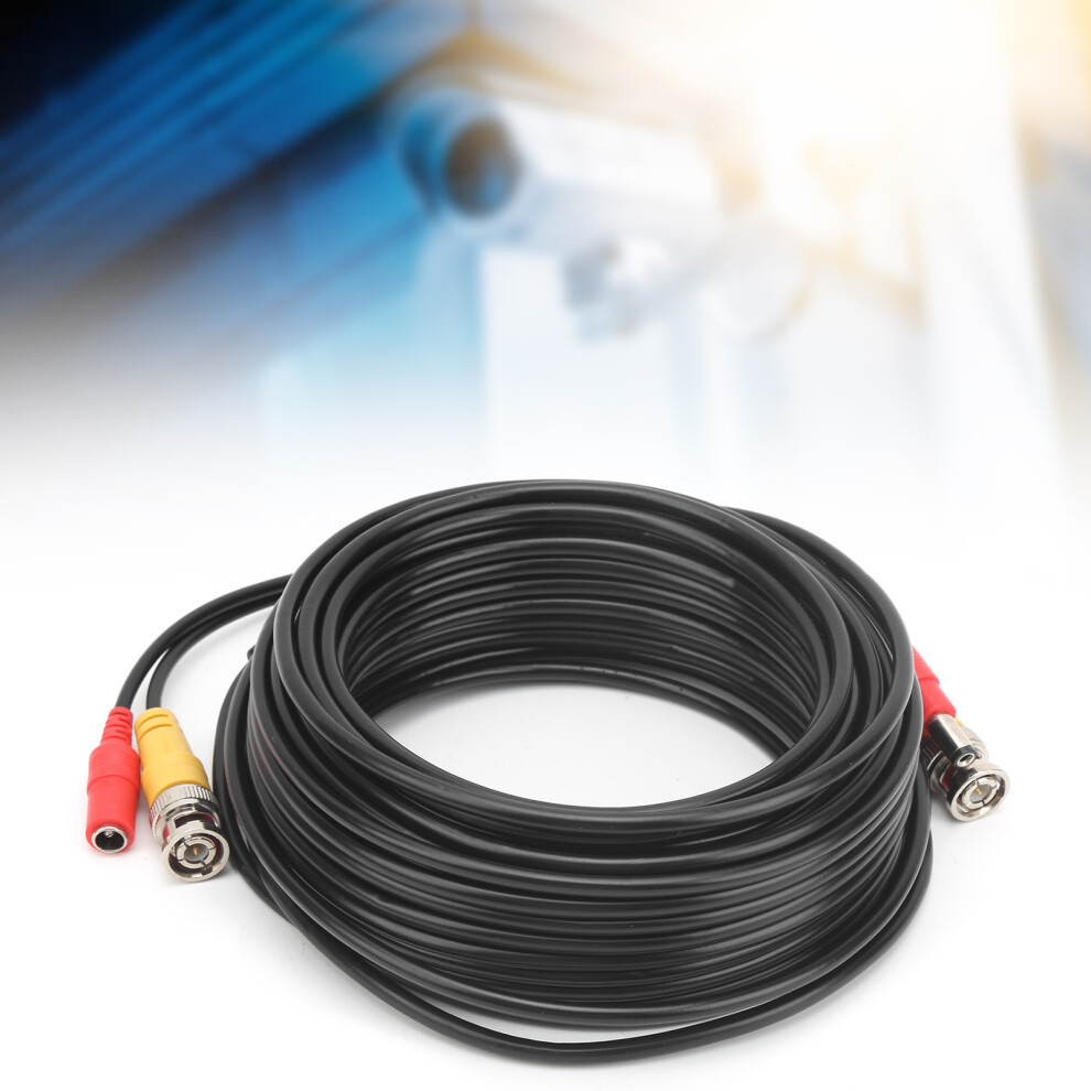Bnc+Dc Video Power Cable 30M Cctv Wire Cord Surveillance System 6921378850193