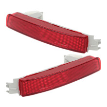 Infiniti QX70 FX35 Rear Bumper Reflectors Left & Right Smooth Finish Easy Fit