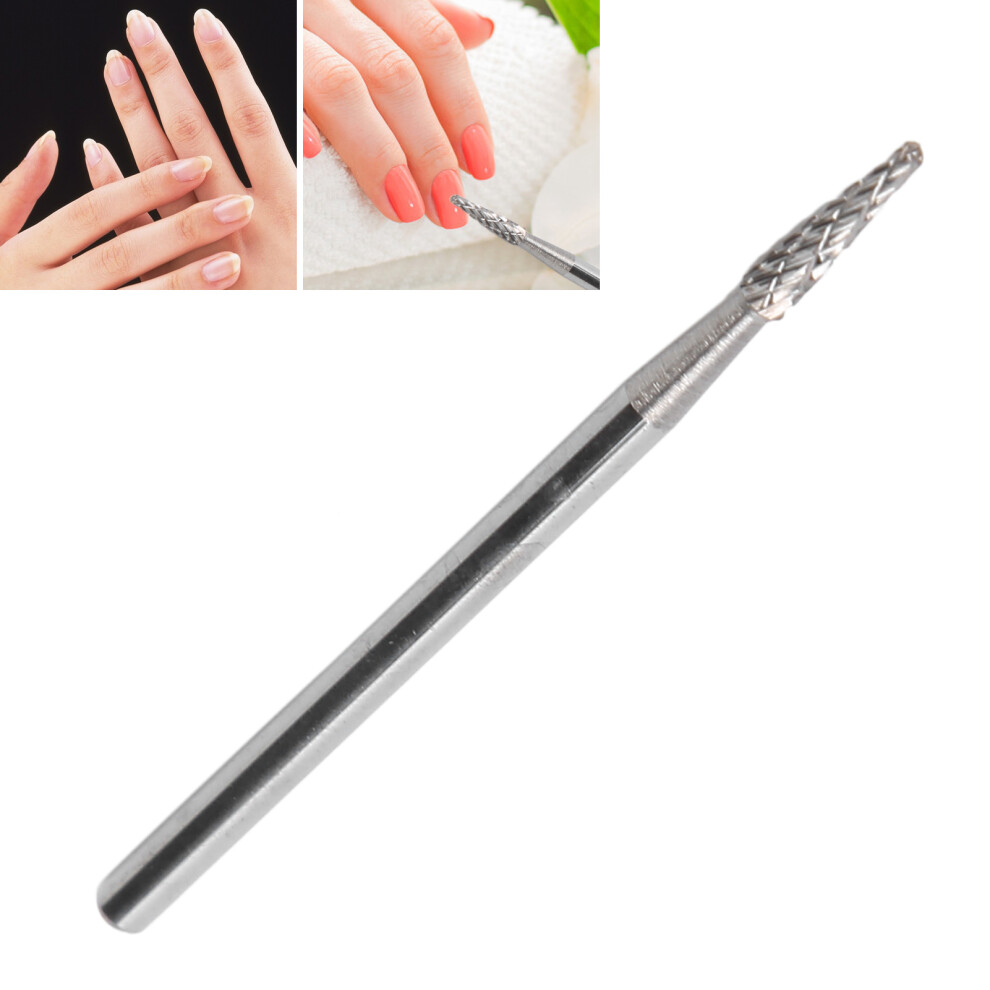 Tungsten Steel Nail Drill Bit for Nail Art & Pedicure - 25mm
