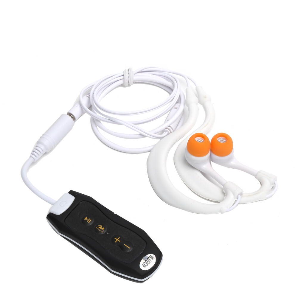 Ipx8 Waterproof 4Gb Music Player With Fm Radio Earphone Clip For Diving 5061378853839