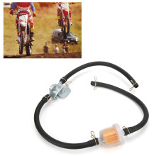 6mm Fuel Tank Tap Filter Pipe with Switch Shut Off Valve for ATVs & Dirt Bike AU