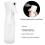 200ML Refillable Spray Bottle, Continuous Water Mist, 19.55.2cm 4