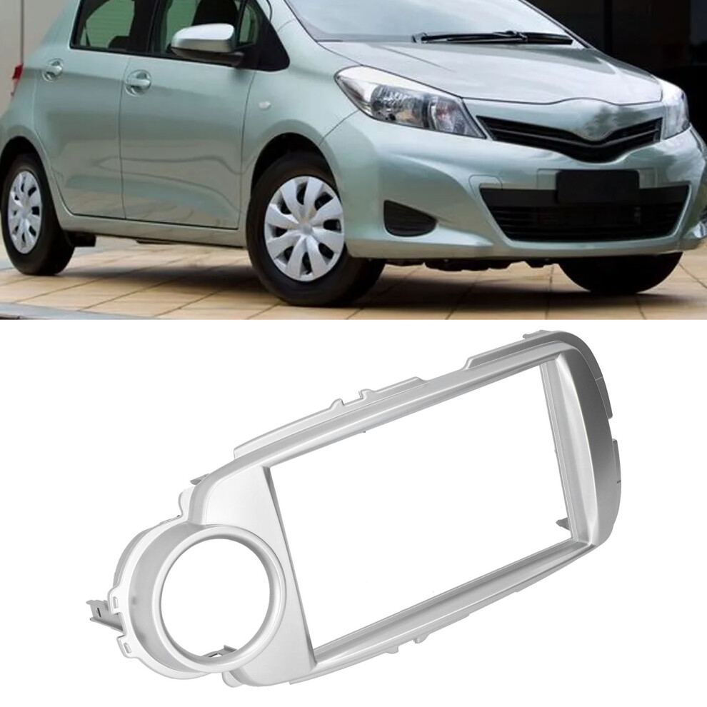 2Din Stereo Radio Fascia For Yaris Xp130 Vitz 2011-2014, Abs Panel Frame 5091378857131