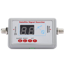 Compact Digital Satellite Signal Finder Easy Tuning Reliable And Accurate Digital Satellite Finder Small Size Sturdy And Durable Built In Amplifier
