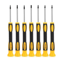 Kit professionale di cacciaviti Torx con punte magnetiche, multiuso, set di cacciaviti Torx 12 in 1, acciaio S2 resistente, qualità premium.