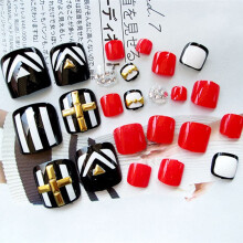 Unhas postiças duráveis e de longa duração, fáceis de aplicar, atóxicas e inodoras, perfeitas para manicure caseira.