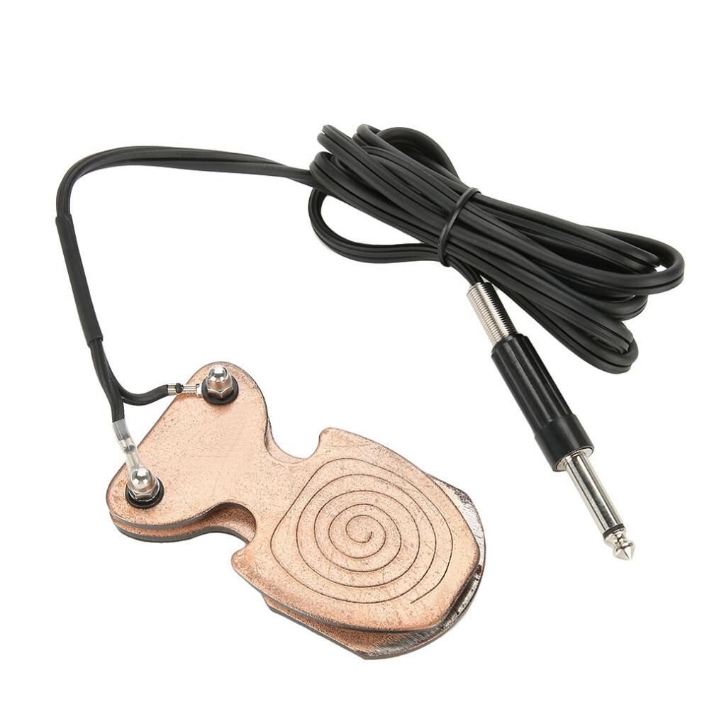 Heavy Duty Quality Equipment Pure Metal Tattoo Foot Pedal Switch Highly Sensitive Touch Switch Compatible With All Tattoo Machines Non Skid Anti