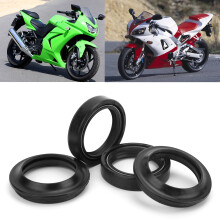 39x52x11mm Motorcycle Oil Seal Dust Cover 4Pcs for Front Fork Absorber