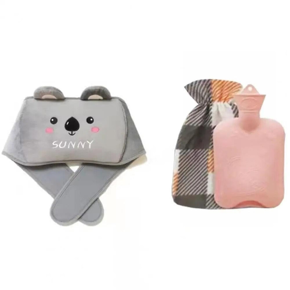 Hot Water Bag Model D For Bed And Body, Cozy Cute Warm Water Bag, Cold Compresses, Warm Hands And Feet, Adult