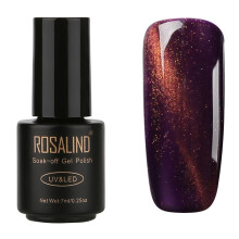 Reflective Cat Magnetic Gel Nail Polish, Sparkly Glitter Holographic Magnetic Eye Gel Healthy Ingredient Low Odor Bright Saturated Colours Long Lasti