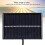 6V 0.6W Portable Polysilicon Solar Panel for Lights & Gadgets 6
