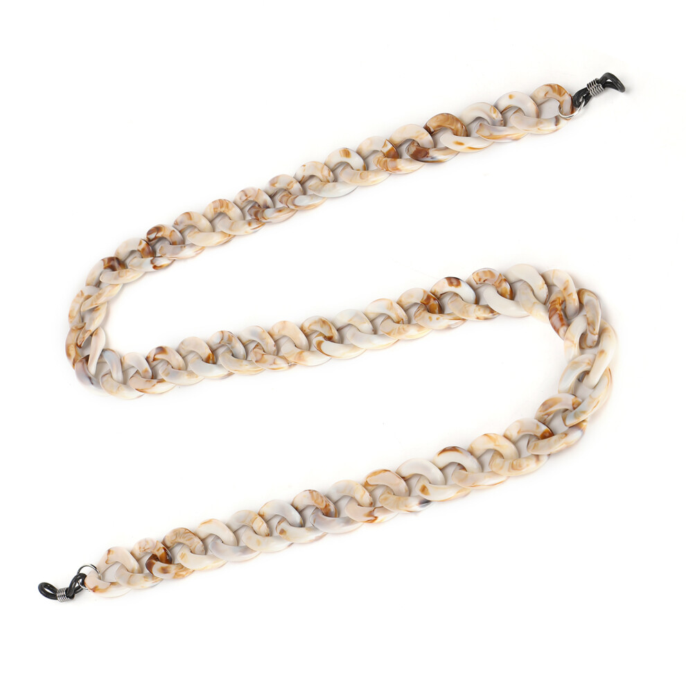 Brown Acrylic Eyeglasses Chain Simple Stylish Sunglasses Lanyard Strap Jewelry