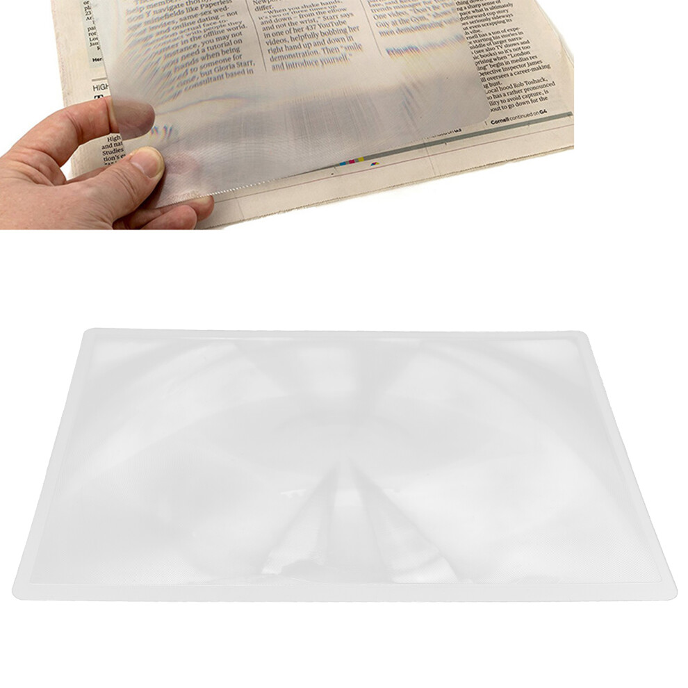 Compact Reading Magnifier Wallet Size Elderly Portable Lens