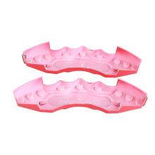Caliper Covers Brake Covers Alloy 2pcs Easily Removable Red Finish for Cars